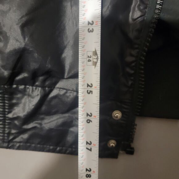 Vintage Star Gear 1980s Windbreaker Jacket Size Large Black Zip Pockets Retro - Picture 14 of 15